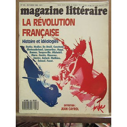Magazine Littéraire n258 101988 La Révolution Française hist...