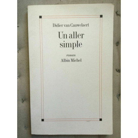 Didier van cauwelaert Un aller simple