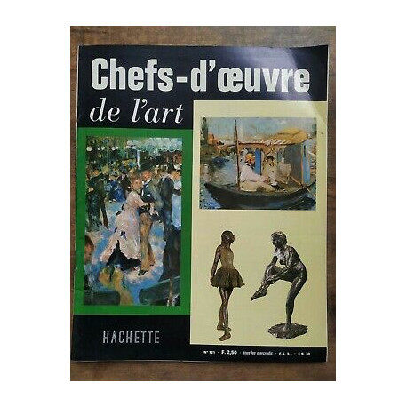 chefs d'œuvre de l'Art Nº 121 hachette 1963