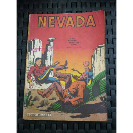 Nevada mensuel n415 Editions lug 021982