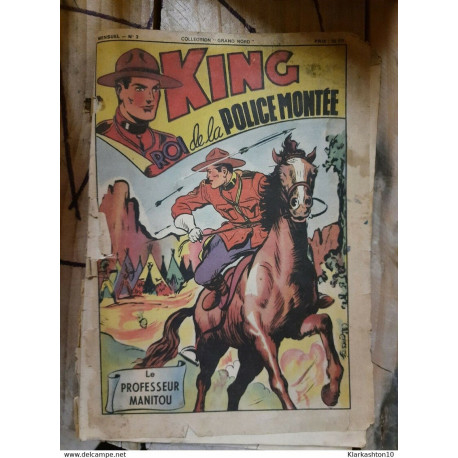 King roi de la police montée () Le professeur Manitou