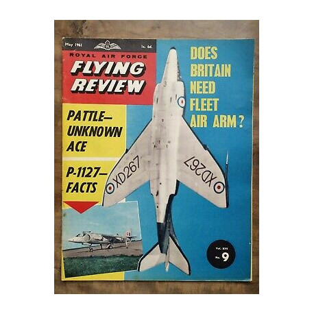 Royal Air Force Flying Review vol xvi Nº 9 May 1961