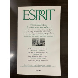 Revue Esprit Juin 2001