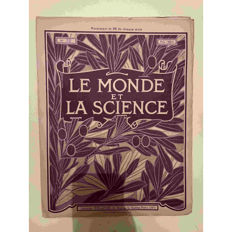 Le Monde et la Science N°38