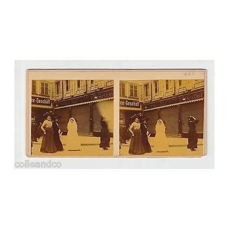 Vue Stéréoscopique Stéréo 67 STRASBOURG Ulmer 91 Rue des Grandes...