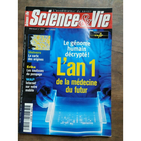 Science Vie Nº 993 Juin 2000