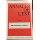 N°3 / 1991 BIBLIOGRAPHIE LORRAINE