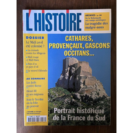 L'Histoire N255 Cathares Provencaux Gascon Occitans