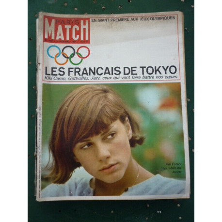 PARIS MATCH n808 3 OCTOBRE 1964 LES FRANCAIS DE TOKYO