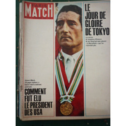 PARIS MATCH n813 7 NOVEMBRE 1964 LE JOUR DE GLOIRE DE TOKYO