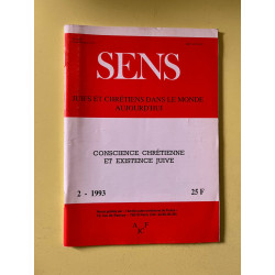 Sens n175 Juifs et chrétiens dans le monde aujourd'hui Février 1993