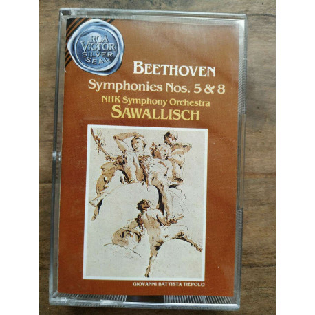 Beethoven Symphonies Nos 5 8 - sawallisch Cassette Audio-K7 RCA Victor