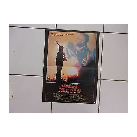 affiche 51 x 39 cms film Détective JARDINS DE PIERRE Coppola James...