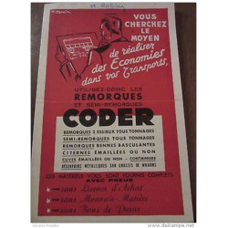 Dépliant Remorques et Semi-Remorques Coder