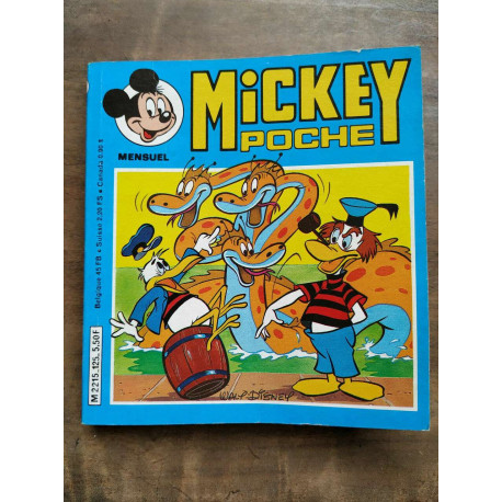 Mickey Poche Mensuel n125 Août 1984