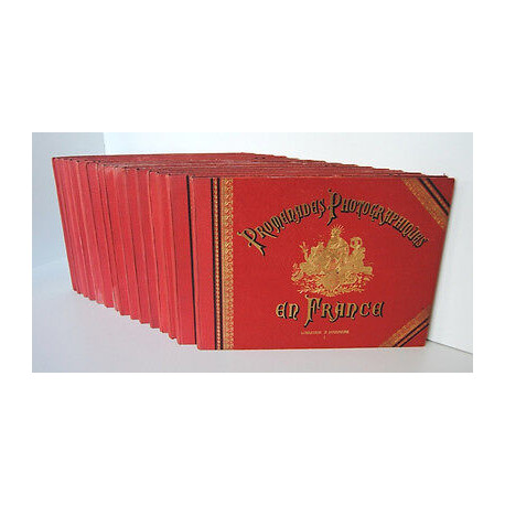 a Pigoreau PROMENADES PHOTOGRAPHIQUES EN FRANCE et EN 15 Volumes