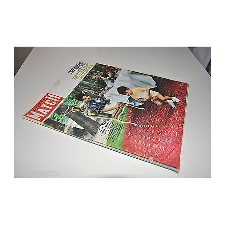 PARIS MATCH n 707 Le Shah d'IRAN Seisme Le CONCILE en couleur
