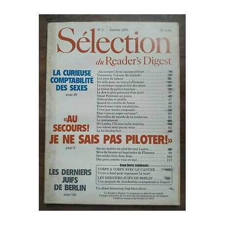 Nº1 Janvier 1983