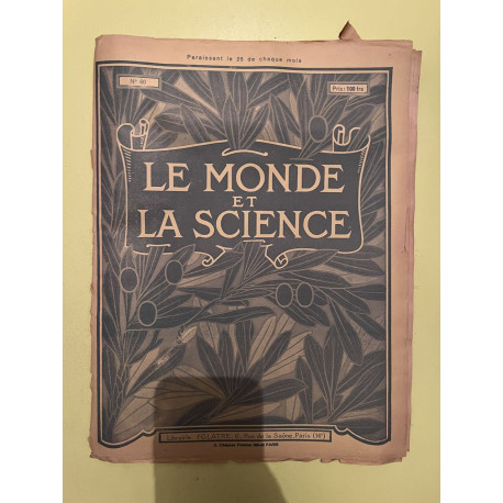 Le monde et la science N°60