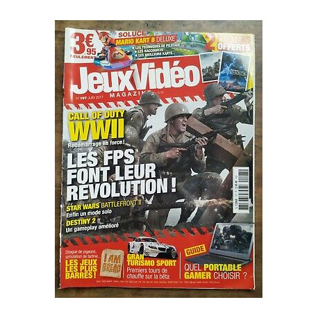 Jeux Vidéo Magazine Nº 197 Juin 2017