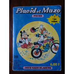 Placid et Muzo Poche n211 Editions vaillant Juin 1986