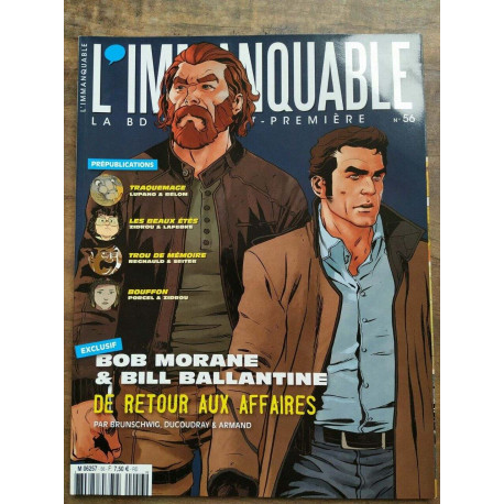 L'immanquable Nº 56 Bob Morane Bill Ballantine de retour aux...