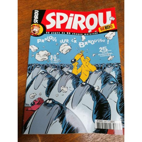 Spirou n3607 Panique sur la banquise