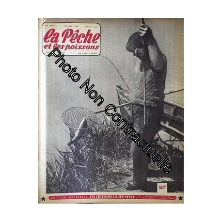 Peche Et Les Poissons (La) N° 166 Du 01/07/1959