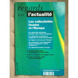 Regard sur l'actualité Les collectivités locales et l'Europe n331...