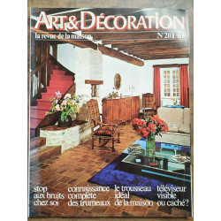 Art et Décoration n201 Septembre 1977