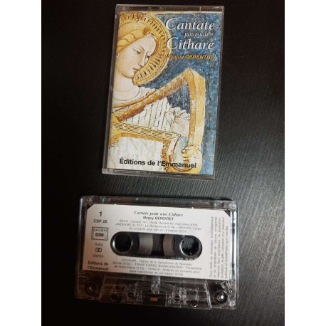 K7 Audio : Cantate pour une Cithare - Maguy Gerentet