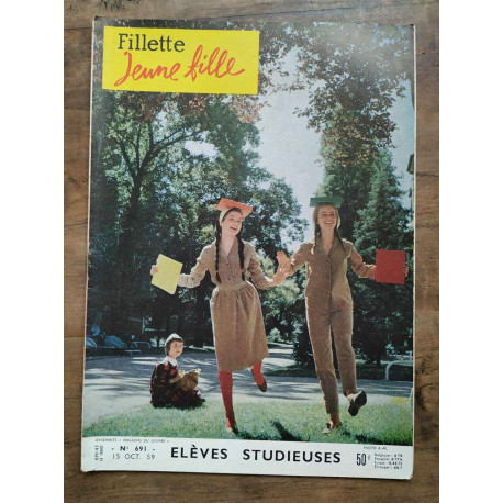 Fillette jeune fille n691 15 Octobre 1959