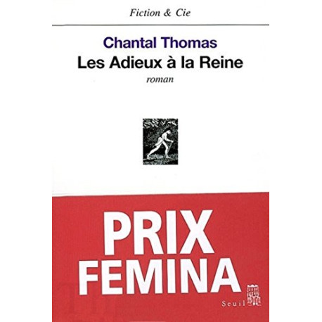 Les Adieux à la reine - Prix Fémina 2002
