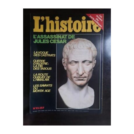 L'histoire Nº 93 L'assassinat de octobre 1986