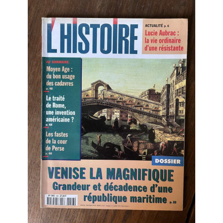 L'Histoire N208 Venise la magnifique