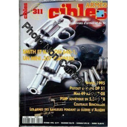 Cibles N° 311 Du 01/02/1996 - Smith Et Wesson 640 - 1 - Milipol...
