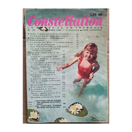 Constellation Le Monde vu en Français n 161 septembre 1961