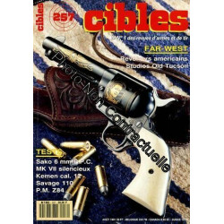 Cibles N° 257 : Far West : Revolvers Américains Studios Old Tucson...
