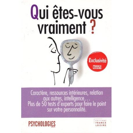Qui êtes vous vraiment ? Caractères ressources intérieures...
