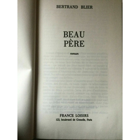 b blier Beau Père France loisirs
