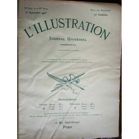 journal Universel N 3264 63 année 16 Septembre 1916