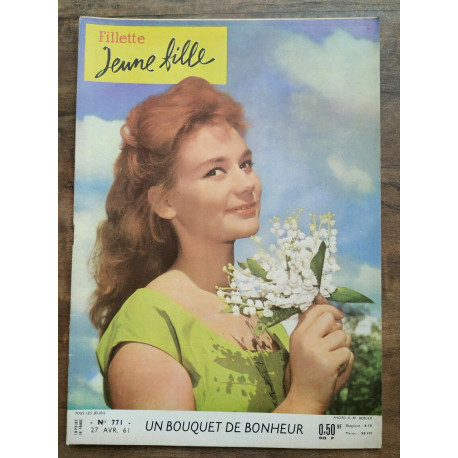 Fillette jeune fille n771 27 Avril 1961