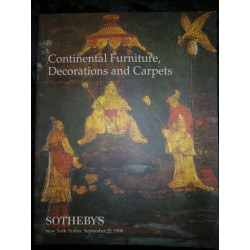 Continental furtinure Decorations and carpets Sotheby's new york...