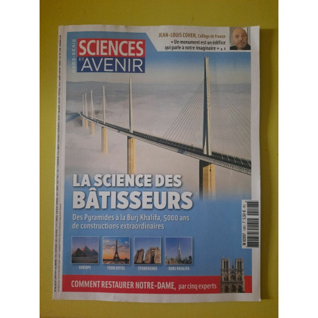 Sciences Et Avenir Nº198 La Science Des Bâtisseurs Aout 2019
