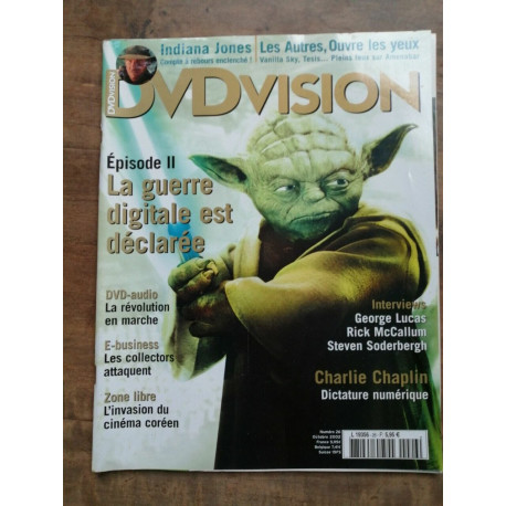Magazine Dvdvision Nº 26 Octobre 2002