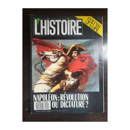L'histoire Nº 124 napoléon Révolution ou dictatire juillet 1989