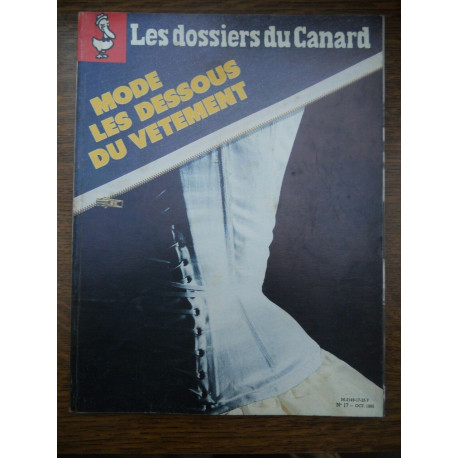 Les Dossiers du Canard N17 Mode Les dessous du vêtement