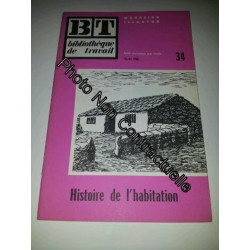 Bibliotheque Du Travail Bt N° 34 : Histoire De L'habitation