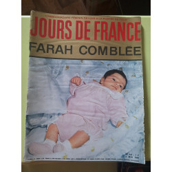 Jours de France n 442 Farah Comblée 4 Mai 1963