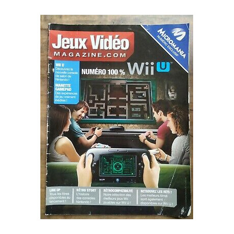 Jeux Vidéo Magazine Número 100 Wii U Micromania Numéro exclusif